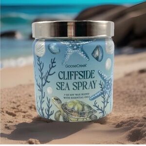 Goose Creek Single Wick Candle- Cliffside Sea Spray (7oz)